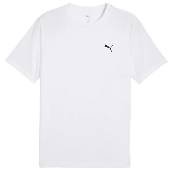 Футболка для мужчин Puma Ess Small Logo Poly Tee 100% полиэстер / Белый photo 1
