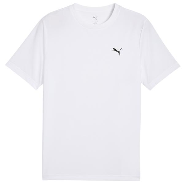 Футболка для мужчин Puma Ess Small Logo Poly Tee 100% полиэстер / Белый photo 1