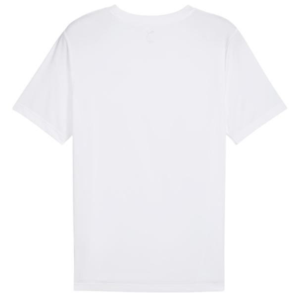 Футболка для мужчин Puma Ess Small Logo Poly Tee 100% полиэстер / Белый photo 2