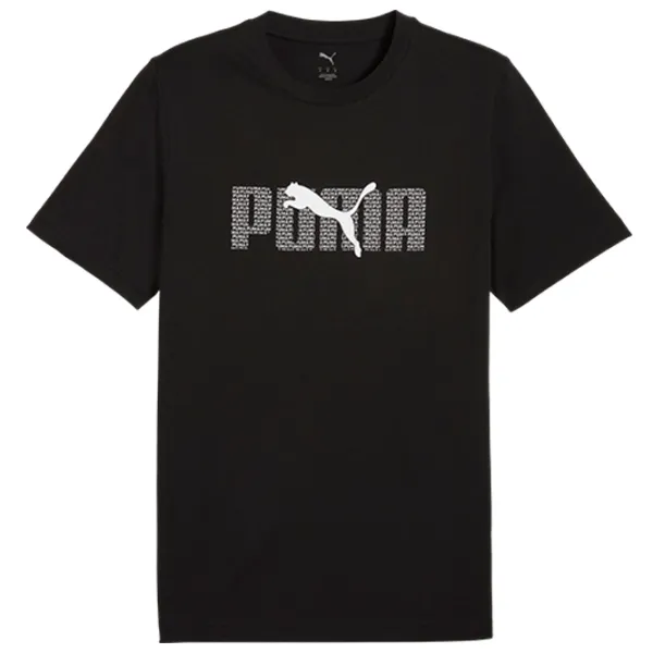 Футболка для мужчин Puma Ess Logo Lab Tee 100% хлопок / Черный photo 1 Футболка для мужчин Puma Ess Logo Lab Tee 100% хлопок / Черный photo 1