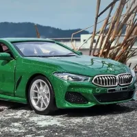 Mașină Richi Tichi BMW M850i Coupé 4895263400140 / / Gray Green photo 5