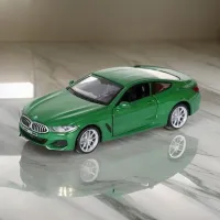 Mașină Richi Tichi BMW M850i Coupé 4895263400140 / / Gray Green photo 6