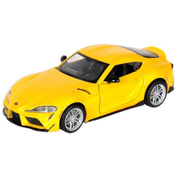 Mașină Richi Tichi Toyota GR Supra 4895263400041  / / Gray Yellow photo 1 Mașină Richi Tichi Toyota GR Supra 4895263400041  / / Gray Yellow photo 1