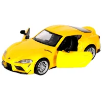 Mașină Richi Tichi Toyota GR Supra 4895263400041 / / Gray Yellow photo 2