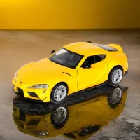 Mașină Richi Tichi Toyota GR Supra 4895263400041 / / Gray Yellow photo 5