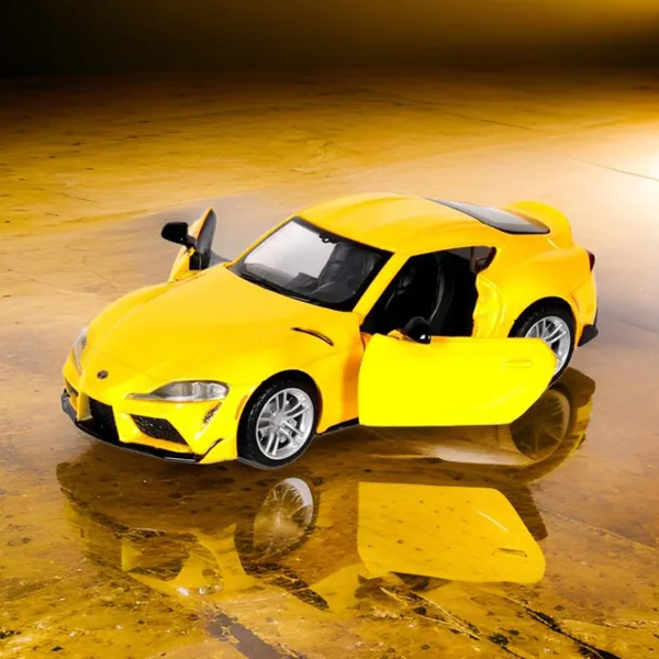 Mașină Richi Tichi Toyota GR Supra 4895263400041  / / Gray Yellow photo 7 Mașină Richi Tichi Toyota GR Supra 4895263400041  / / Gray Yellow photo 7