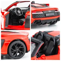 Mașină Richi Tichi Audi R8 Spdyer 4895263400171 / / Gray Red photo 3