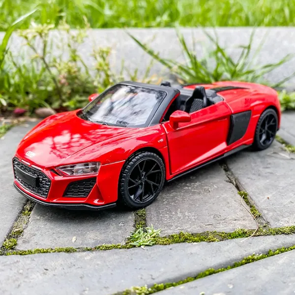 Mașină Richi Tichi Audi R8 Spdyer 4895263400171  / / Gray Red photo 5 Mașină Richi Tichi Audi R8 Spdyer 4895263400171  / / Gray Red photo 5