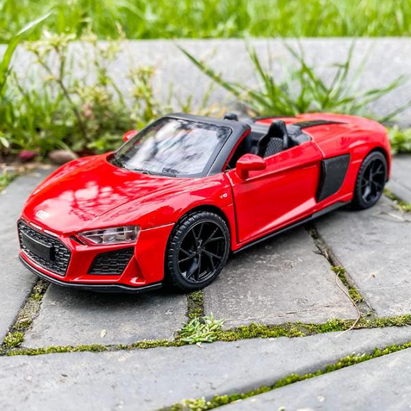 Mașină Richi Tichi Audi R8 Spdyer 4895263400171  / / Gray Red photo 5 Mașină Richi Tichi Audi R8 Spdyer 4895263400171  / / Gray Red photo 5