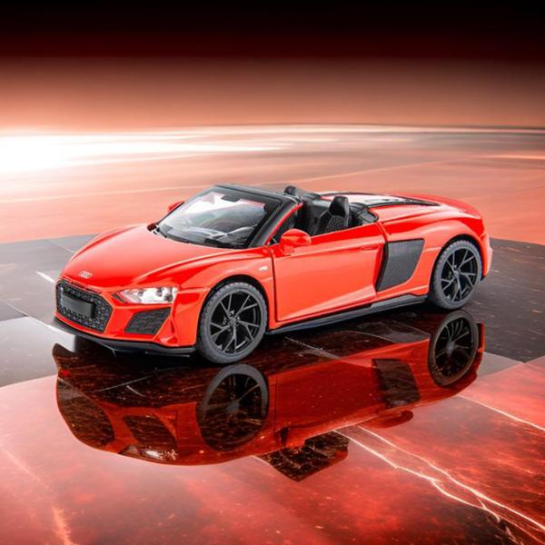 Mașină Richi Tichi Audi R8 Spdyer 4895263400171  / / Gray Red photo 7 Mașină Richi Tichi Audi R8 Spdyer 4895263400171  / / Gray Red photo 7