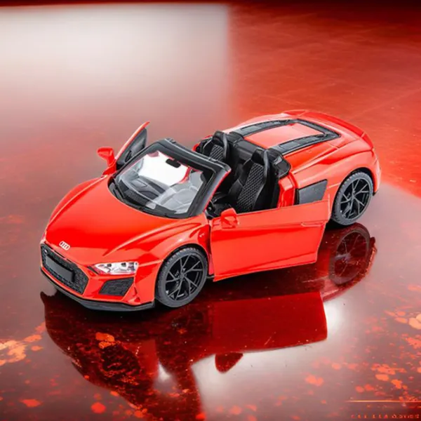 Mașină Richi Tichi Audi R8 Spdyer 4895263400171  / / Gray Red photo 8 Mașină Richi Tichi Audi R8 Spdyer 4895263400171  / / Gray Red photo 8