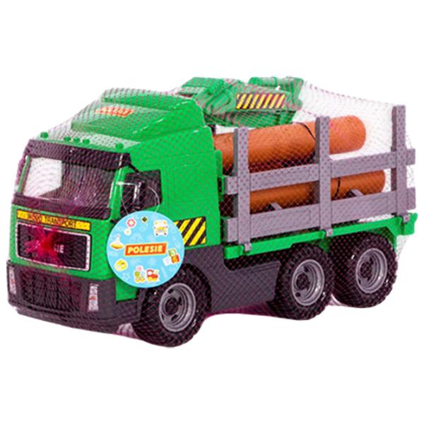 Грузовик Polеsie PowerTruck timber truck 8756   / / Желтый Зеленый photo 5 Грузовик Polеsie PowerTruck timber truck 8756   / / Желтый Зеленый photo 5