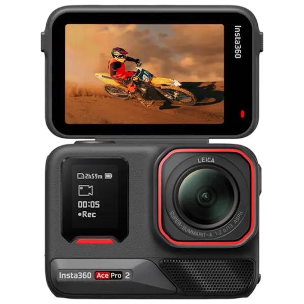 Cameră action Insta360 Ace Pro 2 50 MP / 1800 mAh / Black photo 4