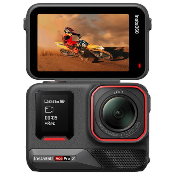 Cameră action Insta360 Ace Pro 2 50 MP / 1800 mAh / Black photo 4