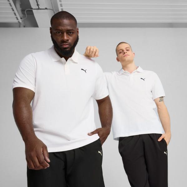 Tricou polo pentru bărbați Puma Ess Small Logo Pique Polo White photo 4 Tricou polo pentru bărbați Puma Ess Small Logo Pique Polo White photo 4