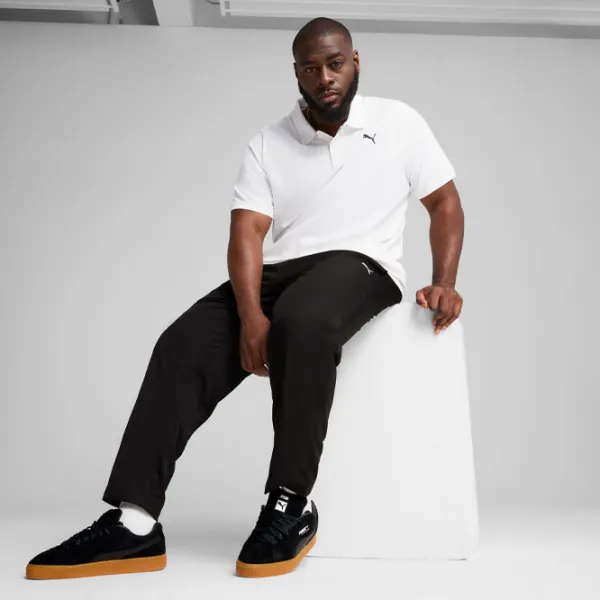 Tricou polo pentru bărbați Puma Ess Small Logo Pique Polo White photo 5 Tricou polo pentru bărbați Puma Ess Small Logo Pique Polo White photo 5