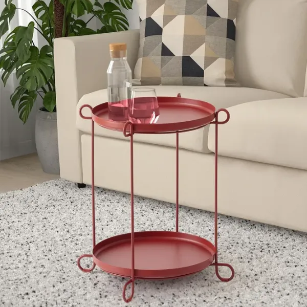 Măsuță de servire Ikea Livelycke  Rotundă / Metal photo 4