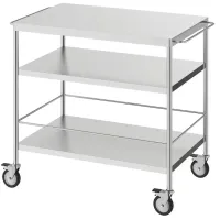 Măsuță de servire Ikea Flytta  Dreptunghiulară / Oțel inoxidabil