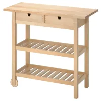 Măsuță de servire Ikea Forhoja  Dreptunghiulară / Lemn