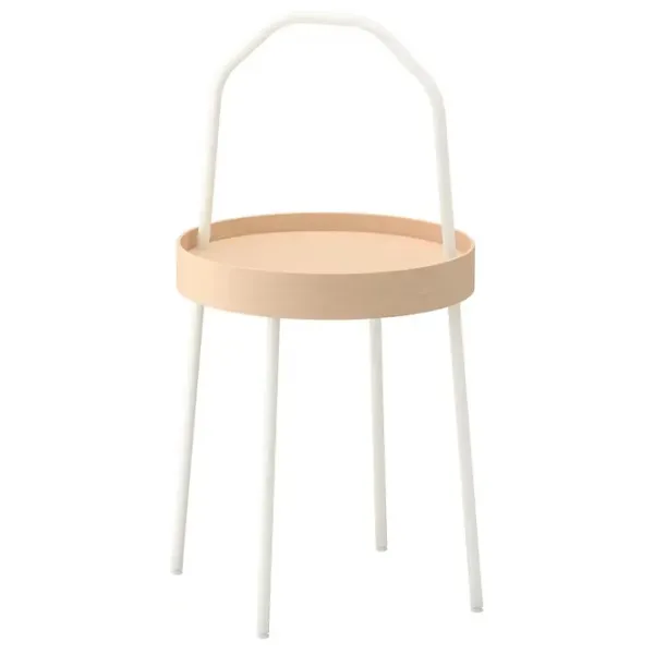 Сервировочный столик Ikea Burvik  Круглая / Металл photo 1