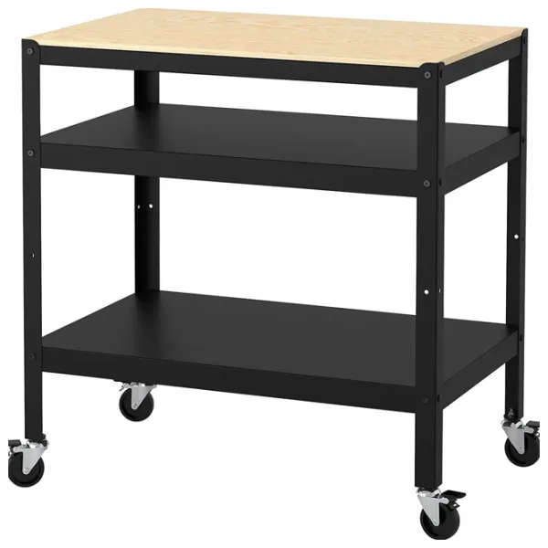 Сервировочный столик Ikea Bror  Прямоугольная / Металл photo 1