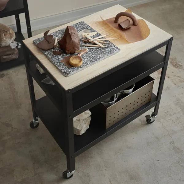 Сервировочный столик Ikea Bror  Прямоугольная / Металл photo 4