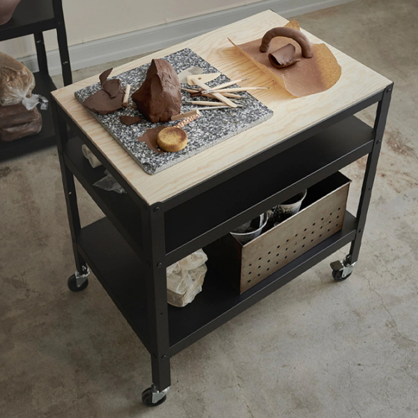 Сервировочный столик Ikea Bror  Прямоугольная / Металл photo 4