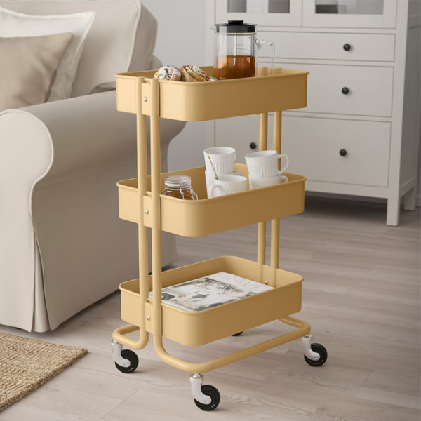 Măsuță de servire Ikea Raskog  Dreptunghiulară / Metal photo 2