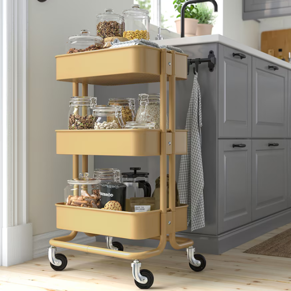 Măsuță de servire Ikea Raskog  Dreptunghiulară / Metal photo 4