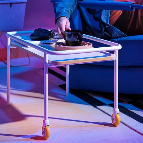 Сервировочный столик Ikea Brannboll  Прямоугольная / Металл photo 3