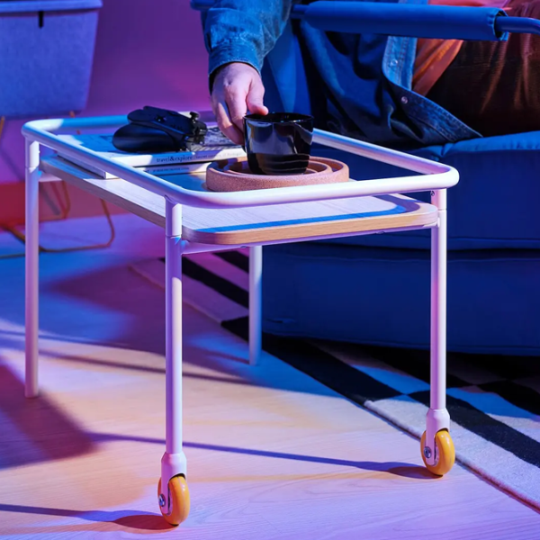 Сервировочный столик Ikea Brannboll  Прямоугольная / Металл photo 3