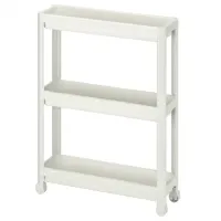 Сервировочный столик Ikea Vesken  Прямоугольная / Пластик