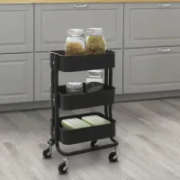 Сервировочный столик Ikea Rashult Прямоугольная / Металл photo 2