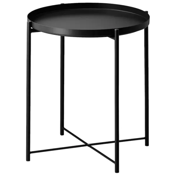 Сервировочный столик Ikea Gladom  Круглая / Металл photo 1