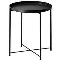 Măsuță de servire Ikea Gladom  Rotundă / Metal