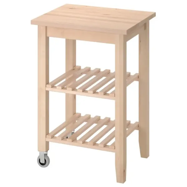 Сервировочный столик Ikea Bekvam Прямоугольная / Дерево photo 1