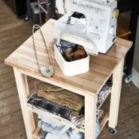 Сервировочный столик Ikea Bekvam Прямоугольная / Дерево photo 4