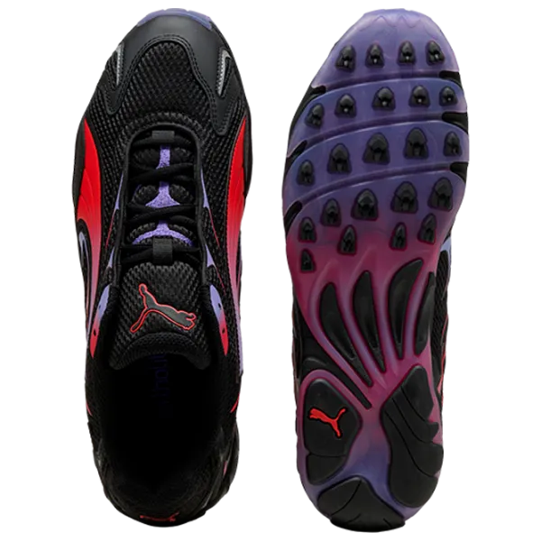 Adidași unisex Puma Inhale 40 / Black Red photo 6