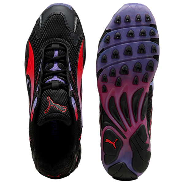 Adidași unisex Puma Inhale 37.5 / Black Red photo 6