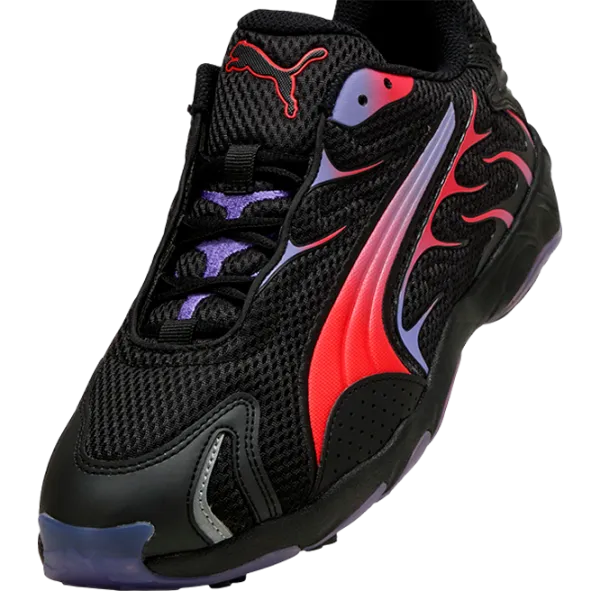 Adidași unisex Puma Inhale 43 / Black Red photo 4