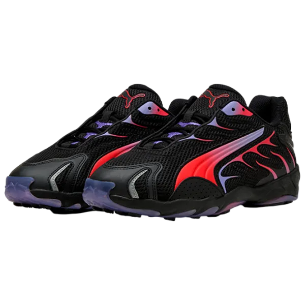 Adidași unisex Puma Inhale 38 / Black Red photo 1