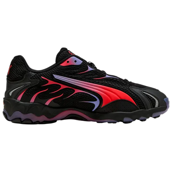 Adidași unisex Puma Inhale 38 / Black Red photo 2