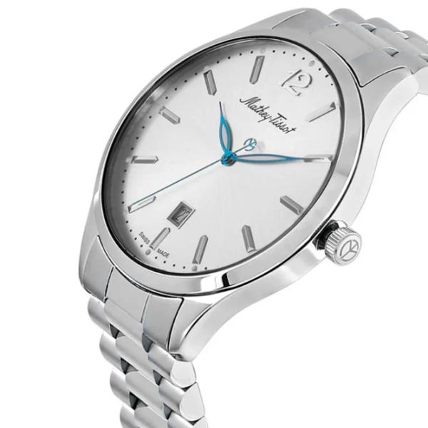Ceas de mână unisex Mathey-Tissot H411MAS Cuarț / 42 mm photo 3 Ceas de mână unisex Mathey-Tissot H411MAS Cuarț / 42 mm photo 3
