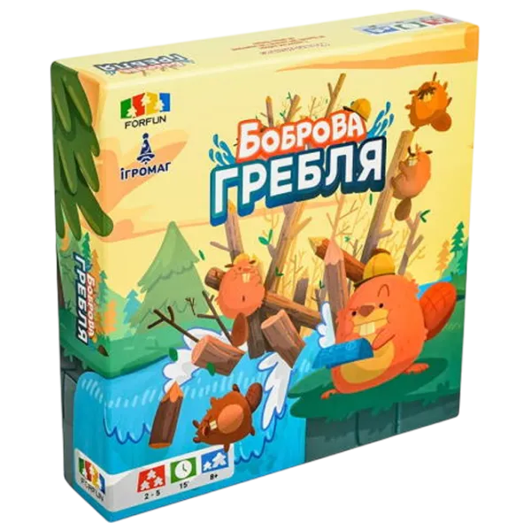Настольная игра Fun Games Beaver Creek 8+/ Стратегия photo 1