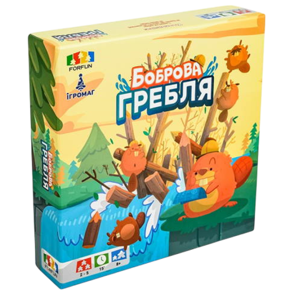 Настольная игра Fun Games Beaver Creek 8+/ Стратегия photo 1