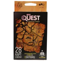Joc de masă Danko Toys Best Quest. In search of treasure 12+/ Carti de joc