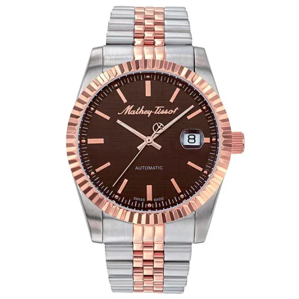 Ceas de mână pentru bărbați Mathey-Tissot H1810ATRN Mecanic / 40 mm photo 1 Ceas de mână pentru bărbați Mathey-Tissot H1810ATRN Mecanic / 40 mm photo 1