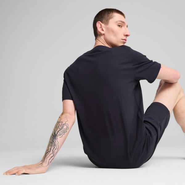 Tricou pentru bărbați Puma Ess Logo Lab Tee 100% bumbac / Navy photo 4 Tricou pentru bărbați Puma Ess Logo Lab Tee 100% bumbac / Navy photo 4