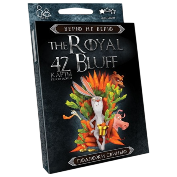 Joc de masă Danko Toys The Royal Bluff 6+/ Pentru petreceri photo 1