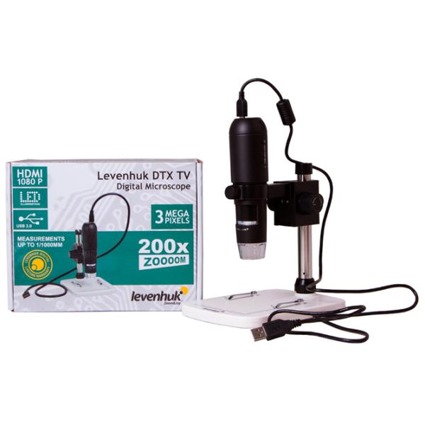 Microscop Levenhuk DTX TV Optic/ Black photo 2